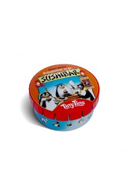 Tiny Tins: Geharrewar in de Sushibar Tiny Tins: Geharrewar in de Sushibar